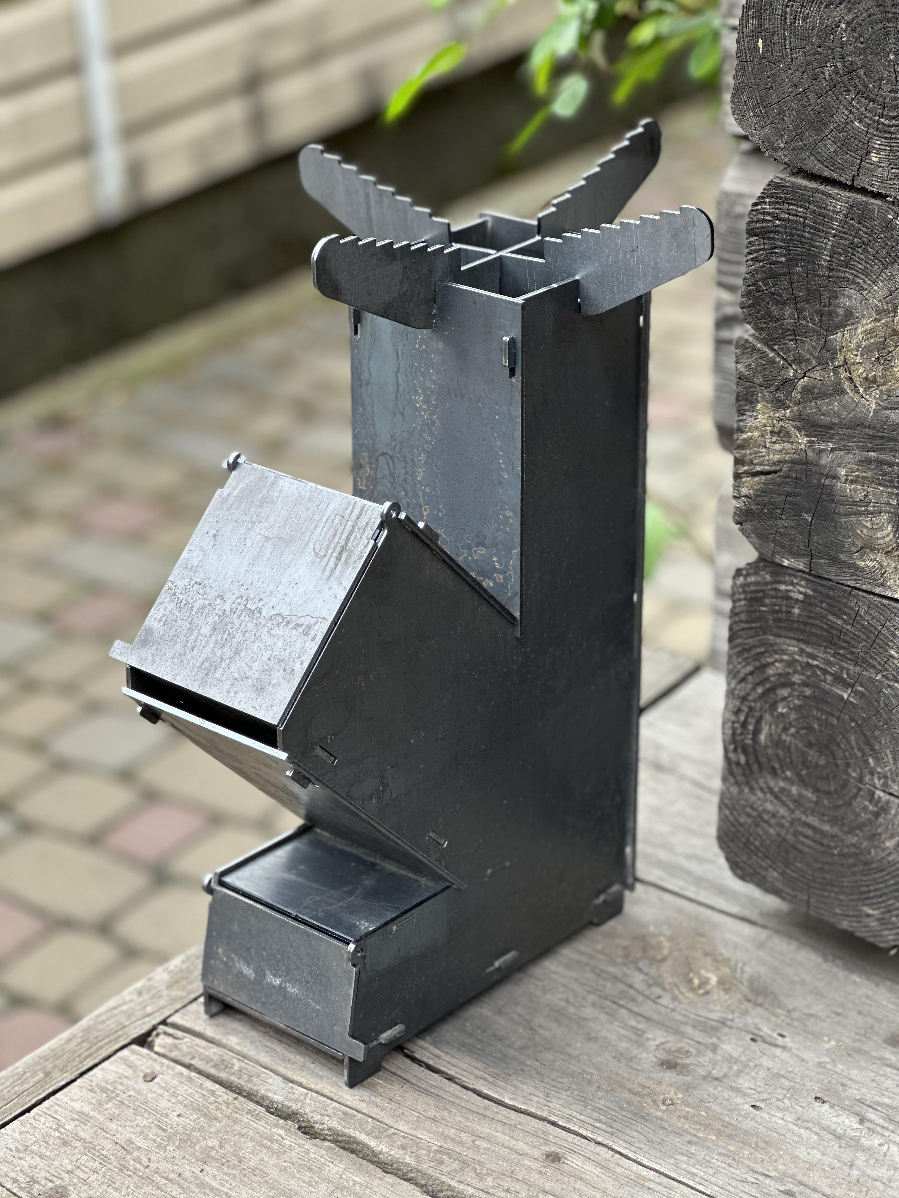 Турбо печь разборная Reckless 3 мм 37х27х10 см (тп3) - фото 7 Турбо печь разборная Reckless 3 мм 37х27х10 см (тп3) - фото 7