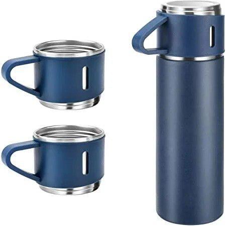 Термос Vacuum Flask Set з вакуумною ізоляцією 3 чашки 400 мл - фото 6 Термос Vacuum Flask Set з вакуумною ізоляцією 3 чашки 400 мл - фото 6