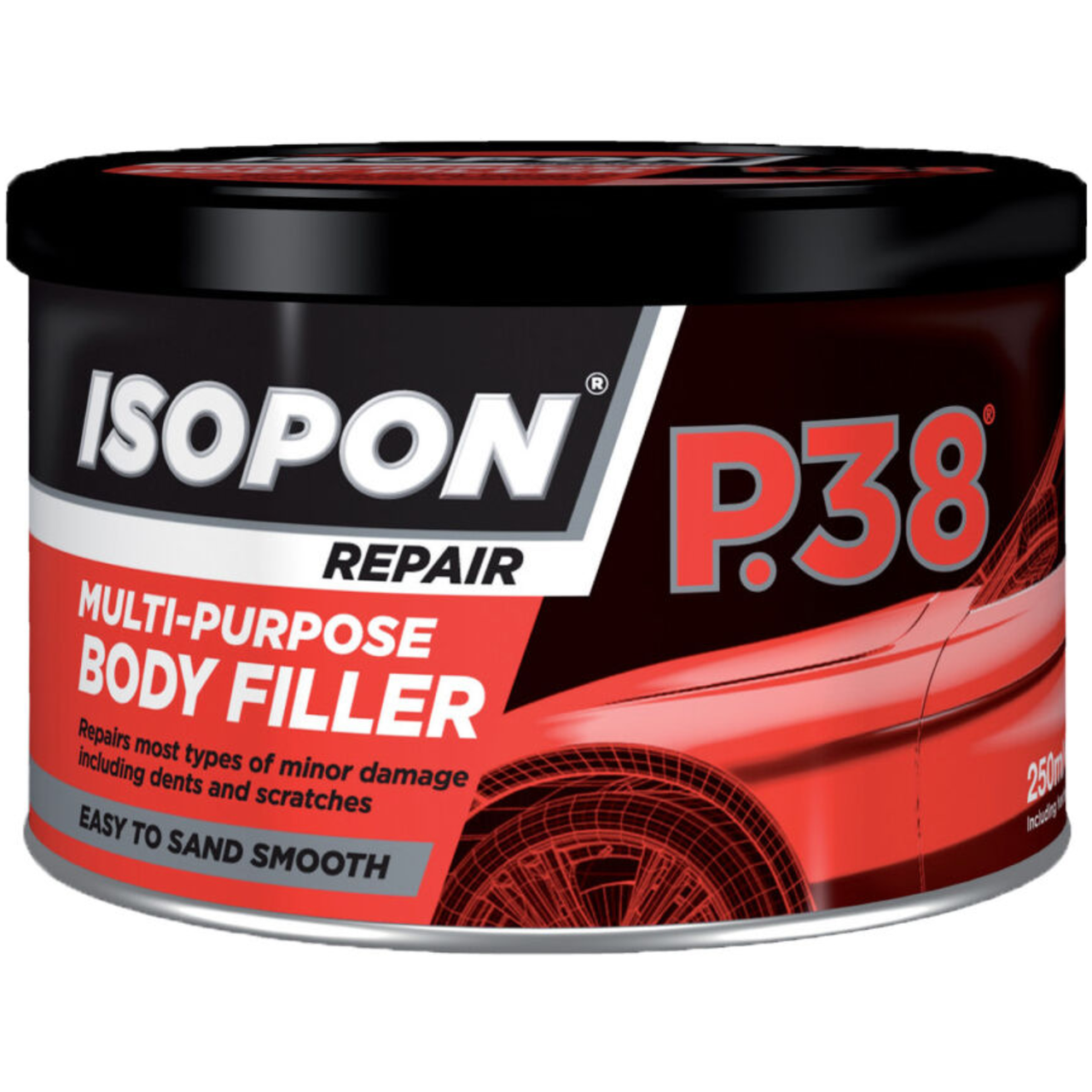 Шпаклевка универсальная ISOPON P.38 Multi-Purpose Body Filler 250 мл