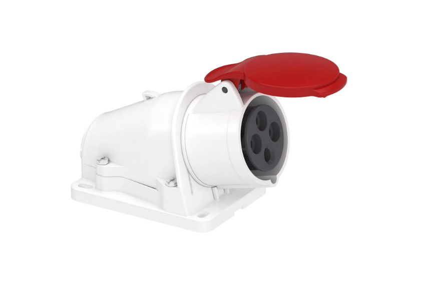 Розетка силовая Schneider Electric 3Р+РЭ 16А 380В IP44 (33970634)