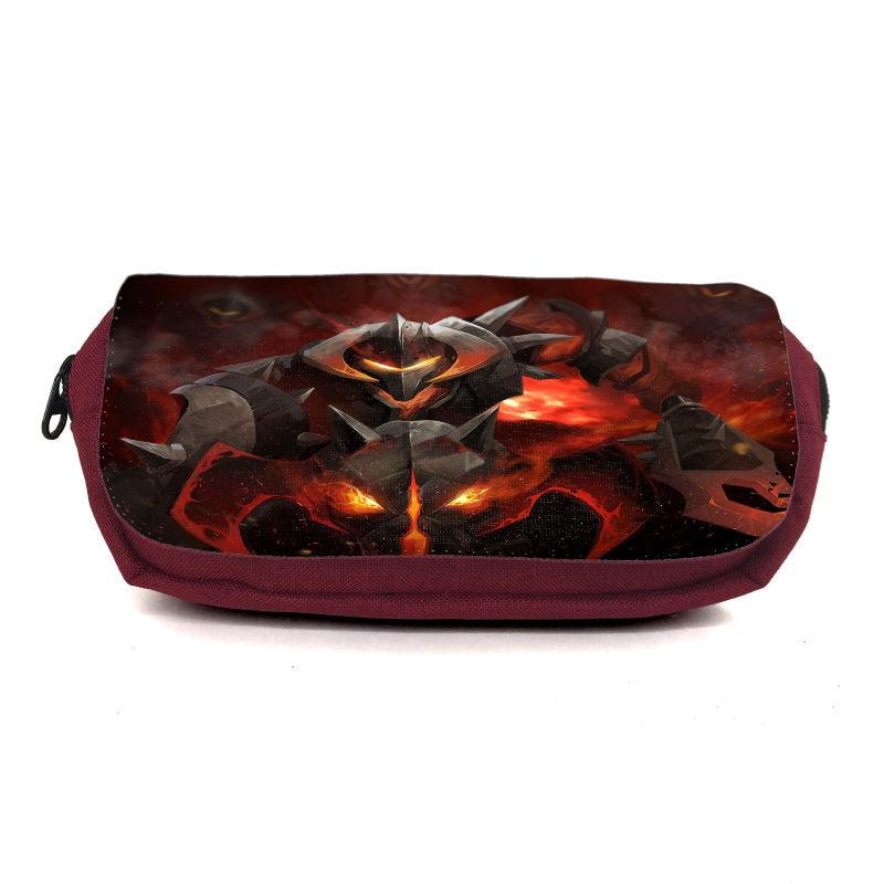 Пенал школьный DOTA-0026 Бордовый (1570289249)
