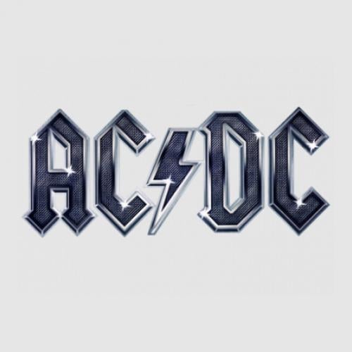 Стикер AC/DC 15x11,2 см Серый (21562210)