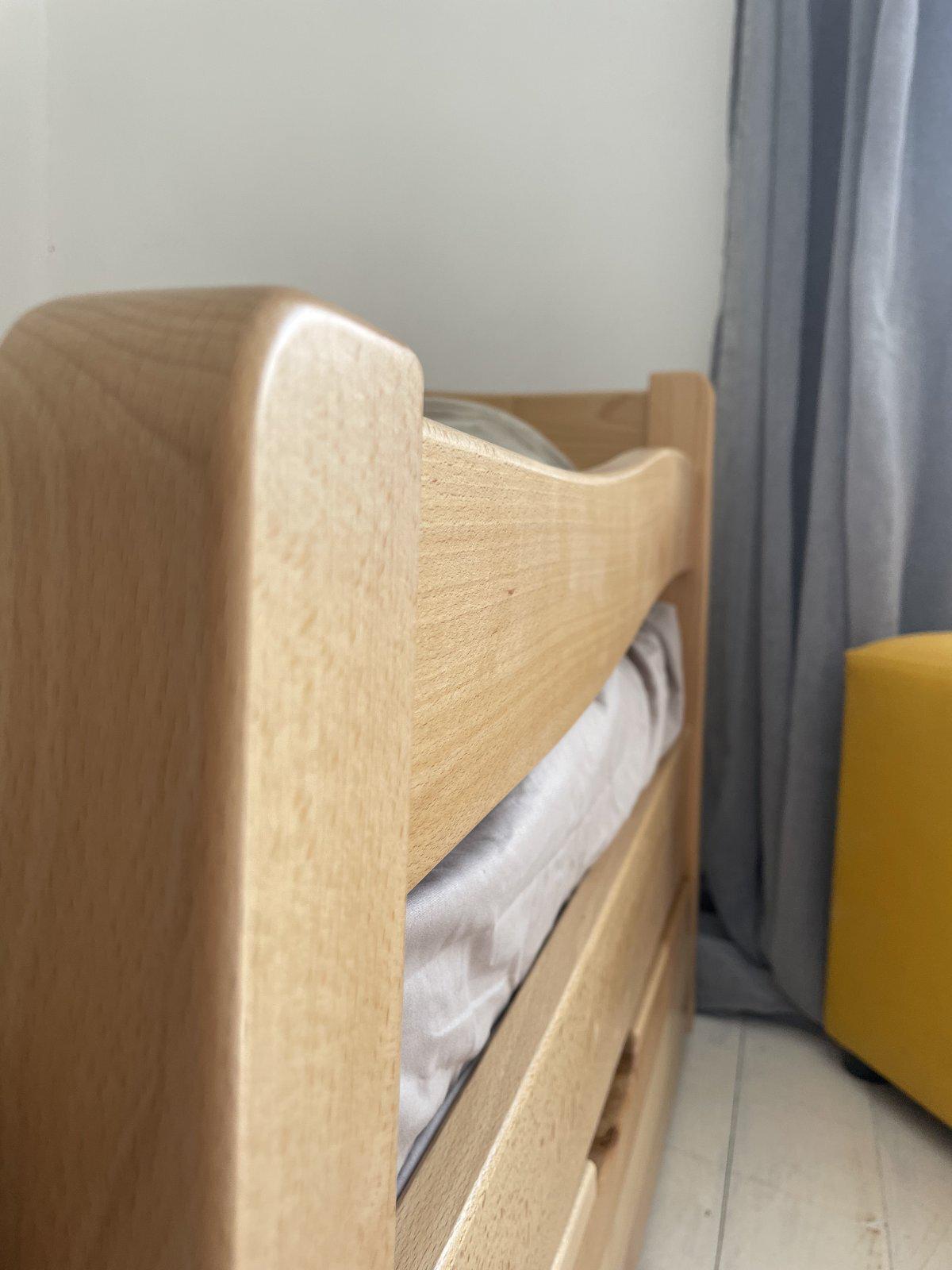 Ліжко підліткове Goydalka Afina з шухлядою 190x80 см Натуральний - фото 6