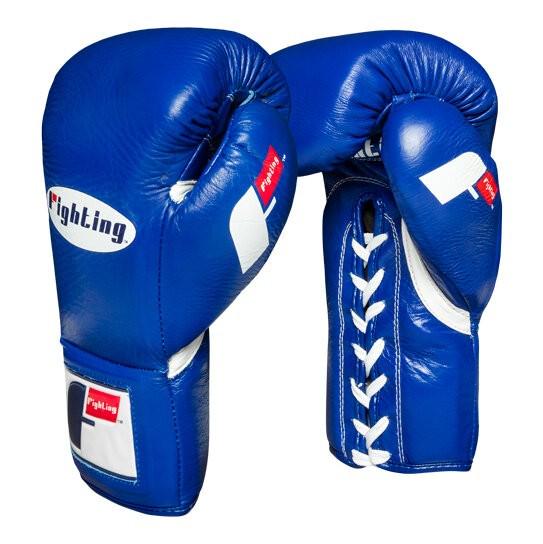 Рукавички боксерські Fighting Fearless Certified Pro Fight Gloves II 10 oz Синій (10083959)