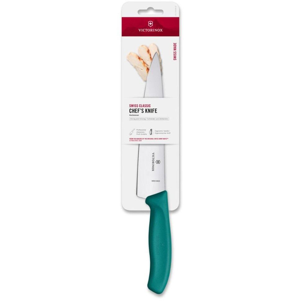 ᐉ Кухонний шеф-ніж Victorinox Swiss Classic 19 см Green (Vx68004