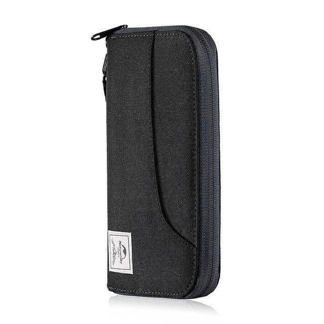 Органайзер кошелек Naturehike Travel wallet RFID-Blocking LX02 NH18X020-B с RFID защитой Черный