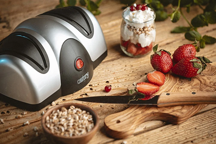 Пристрій для заточки ножів Camry CR 4469 електричний - фото 4 Пристрій для заточки ножів Camry CR 4469 електричний - фото 4