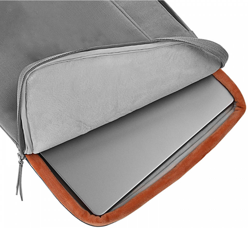 Cумка для ноутбука WiWU Ora Laptop Sleeve MacBook 16" Grey - фото 4
