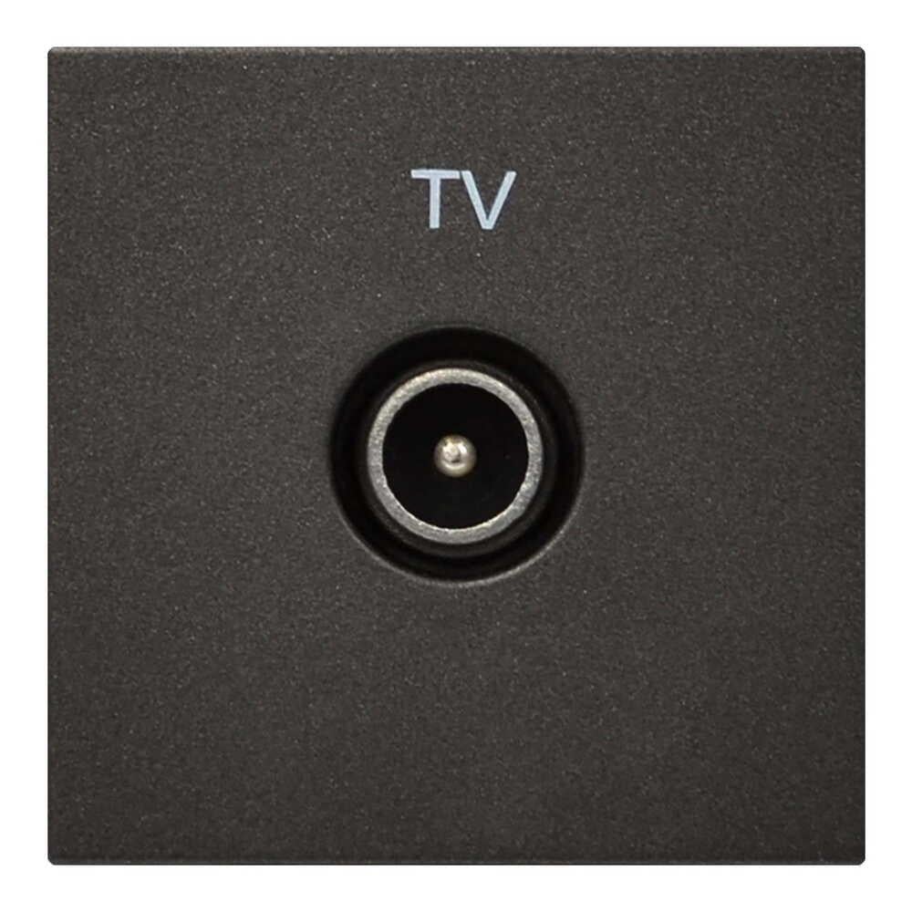 Розетка ABB Zenit TV Антрацитовый (2CLA225070N1801)