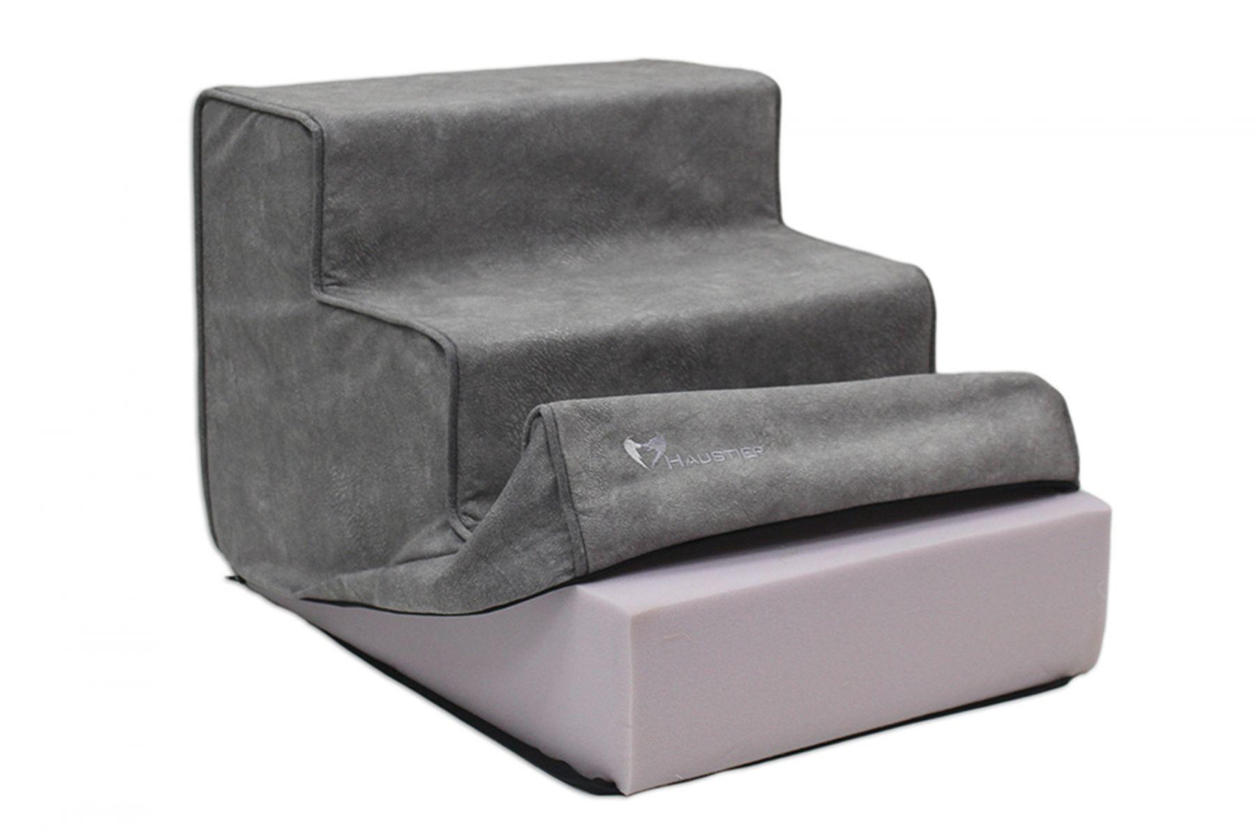 Сходинки для Собак Haustier Lord Gray 3х-рівневі 54х40х36см (R1-1-039) - фото 3 Сходинки для Собак Haustier Lord Gray 3х-рівневі 54х40х36см (R1-1-039) - фото 3