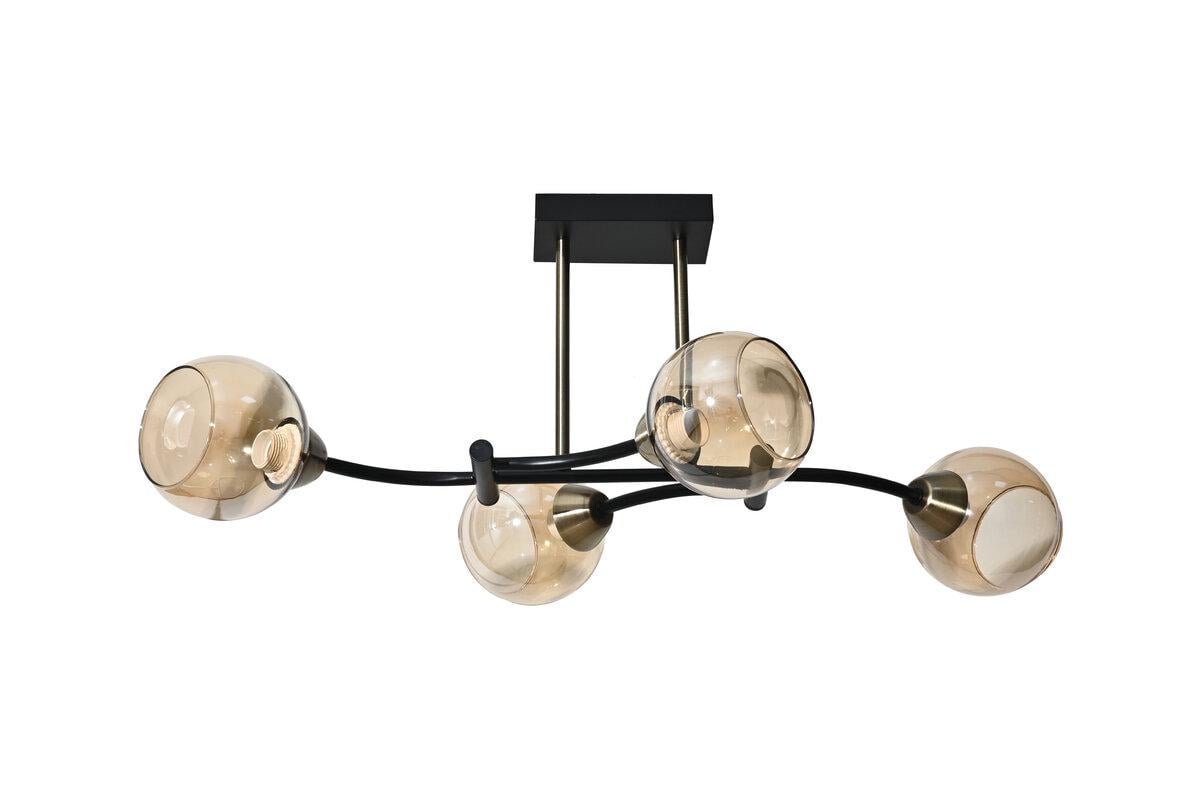 Люстра Sirius V17-4 BK/GD (46355) Люстра Sirius V17-4 BK/GD (46355)