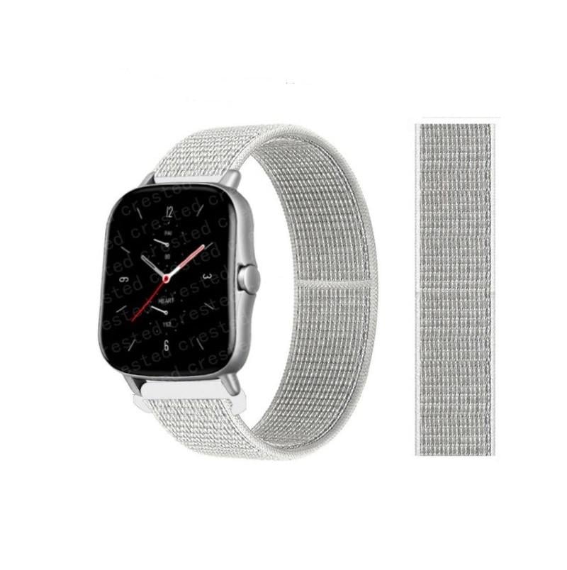 Ремінець для смарт-годинників Nylon loop bracelet 22 мм Black (1434464543)