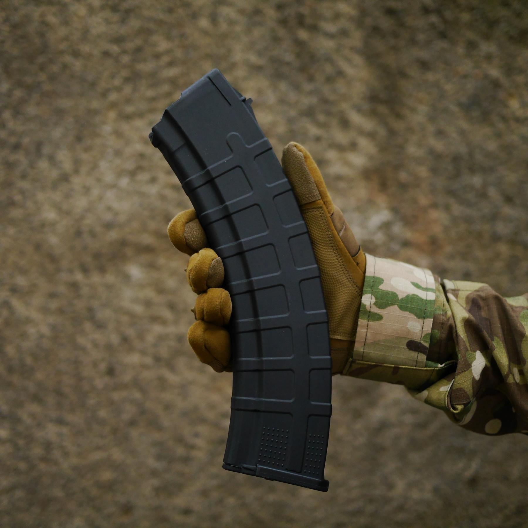 Магазин високоміцний АК 5.45 коробчатий/ріжок АК калібр 5.45 на 45 патронів Чорний (24102560) - фото 2 Магазин високоміцний АК 5.45 коробчатий/ріжок АК калібр 5.45 на 45 патронів Чорний (24102560) - фото 2