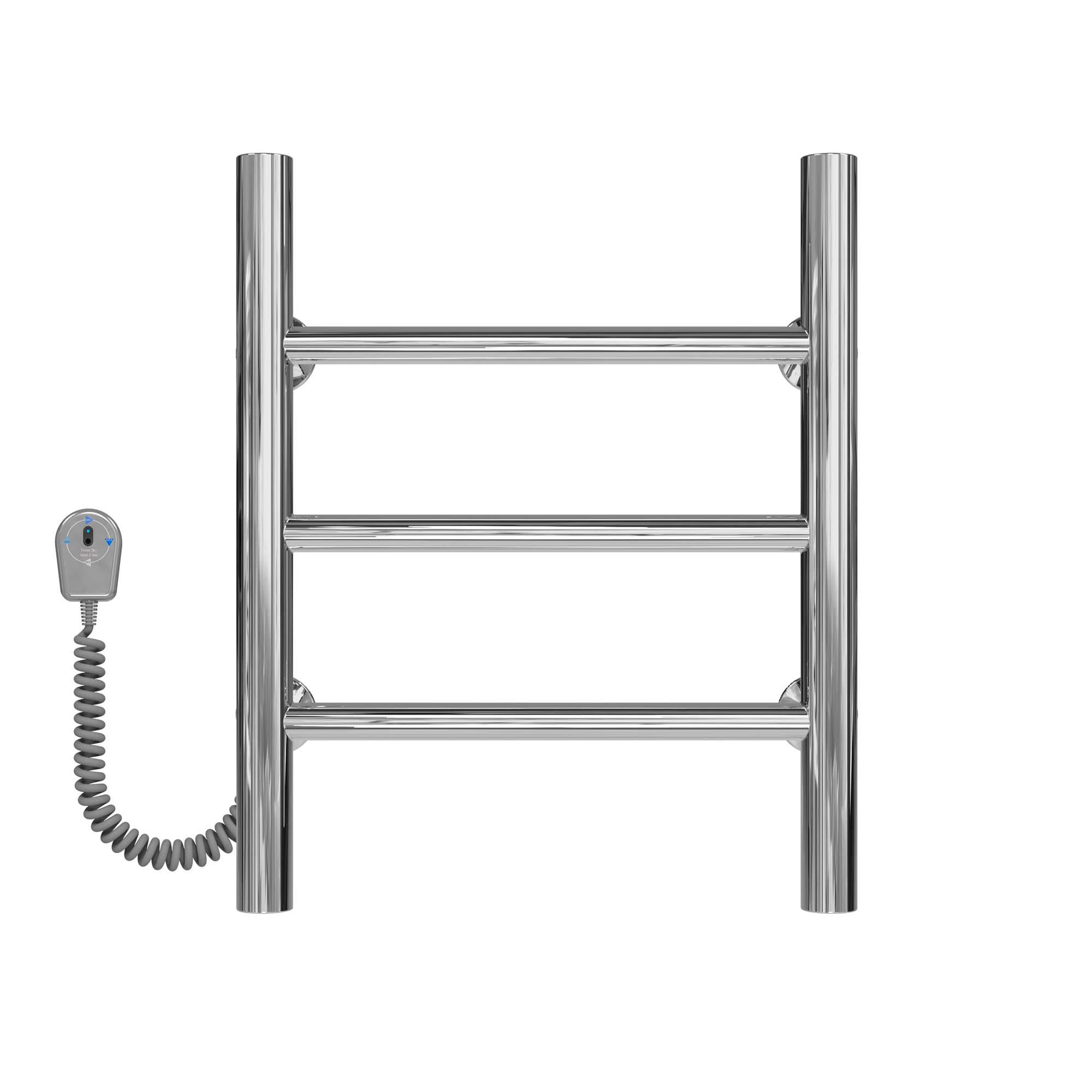 Полотенцесушитель электрический Deffi Орион П3 EF16 нержавеющая сталь 300х400 мм Хром (C.OR.40.30.3.ECL5)