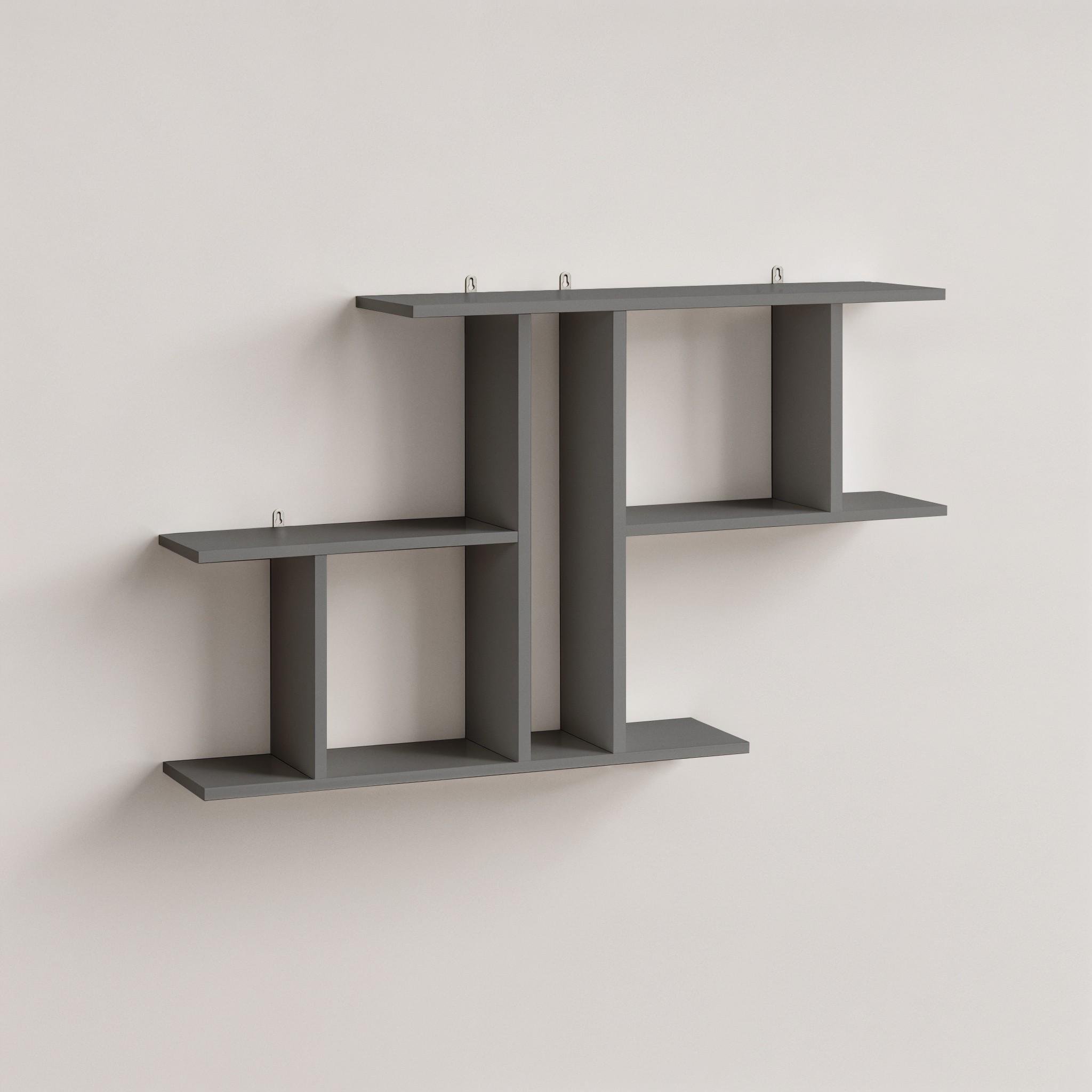 Полка навесная FT-8 1048х180х600 мм Антрацит - фото 2