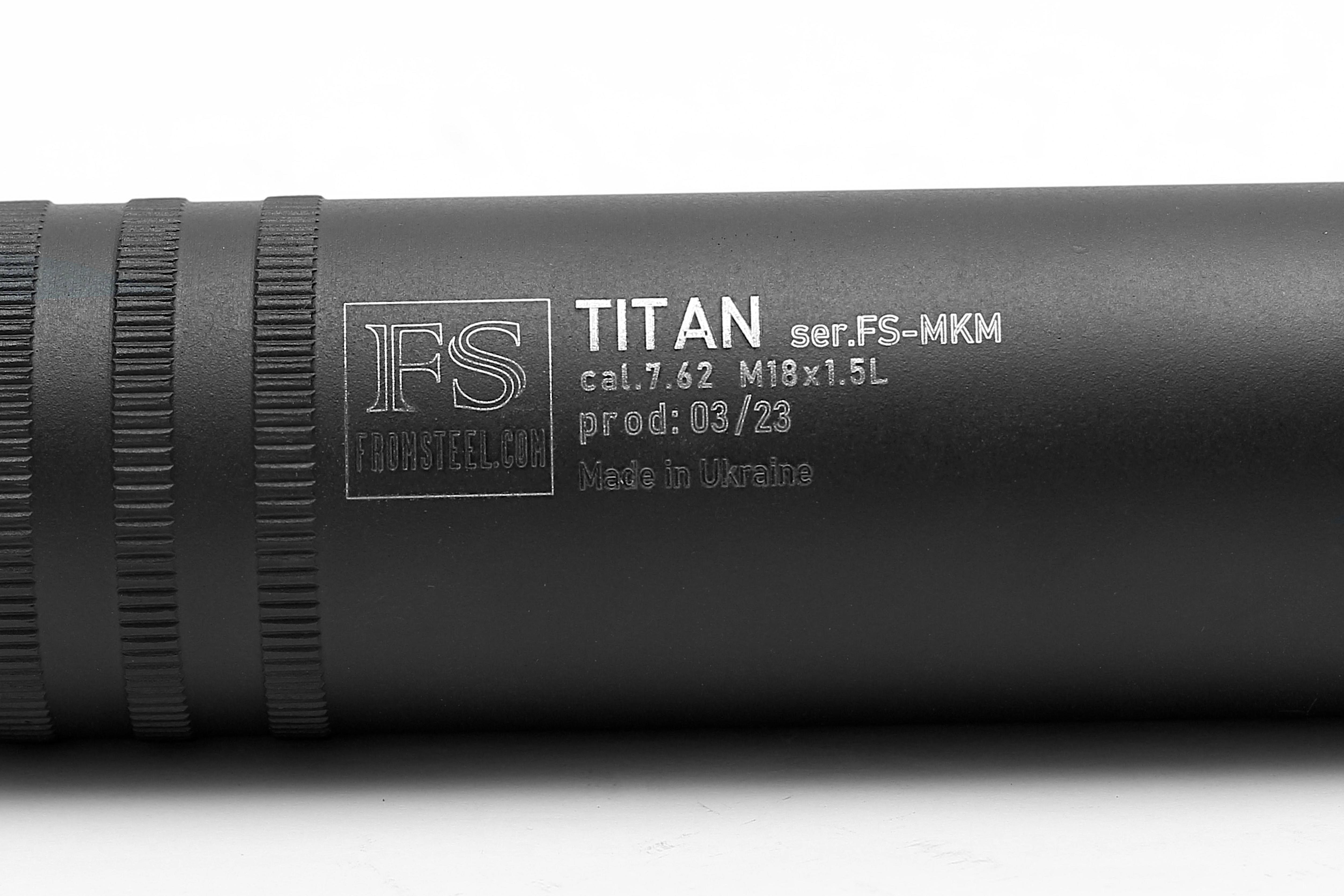 Глушник FROMSTEEL ТITAN FS-MКМ 7.62 для ПКМ (18097093) - фото 2 Глушник FROMSTEEL ТITAN FS-MКМ 7.62 для ПКМ (18097093) - фото 2