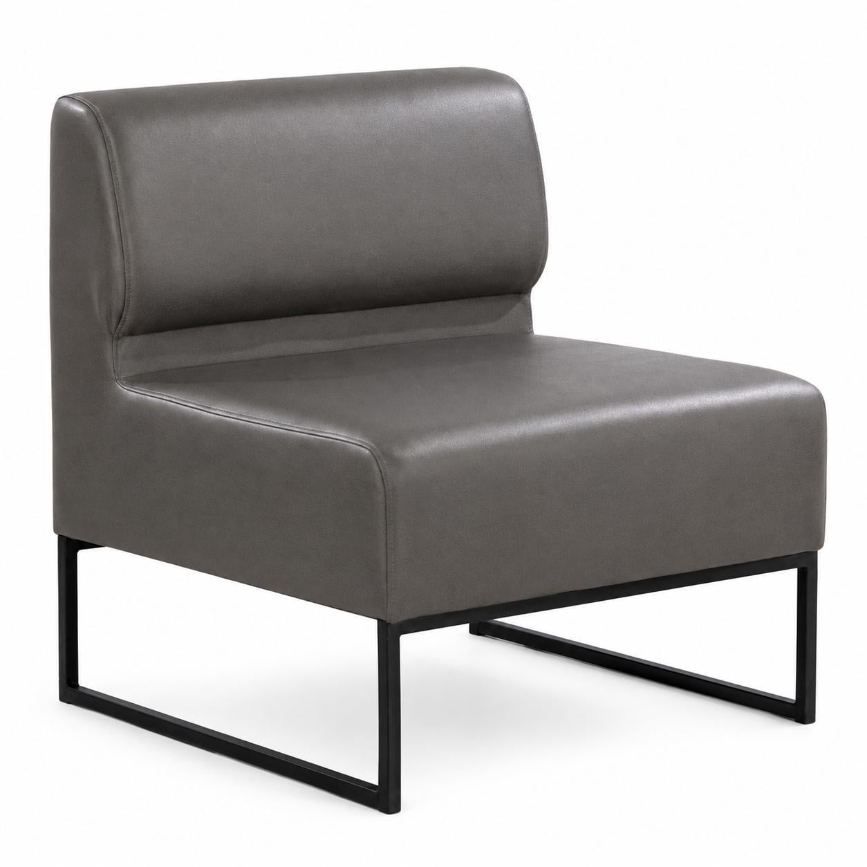 Диван модульный Lounge экокожа Deep 77х77х83 см Graphite (rich_sofa_00399)