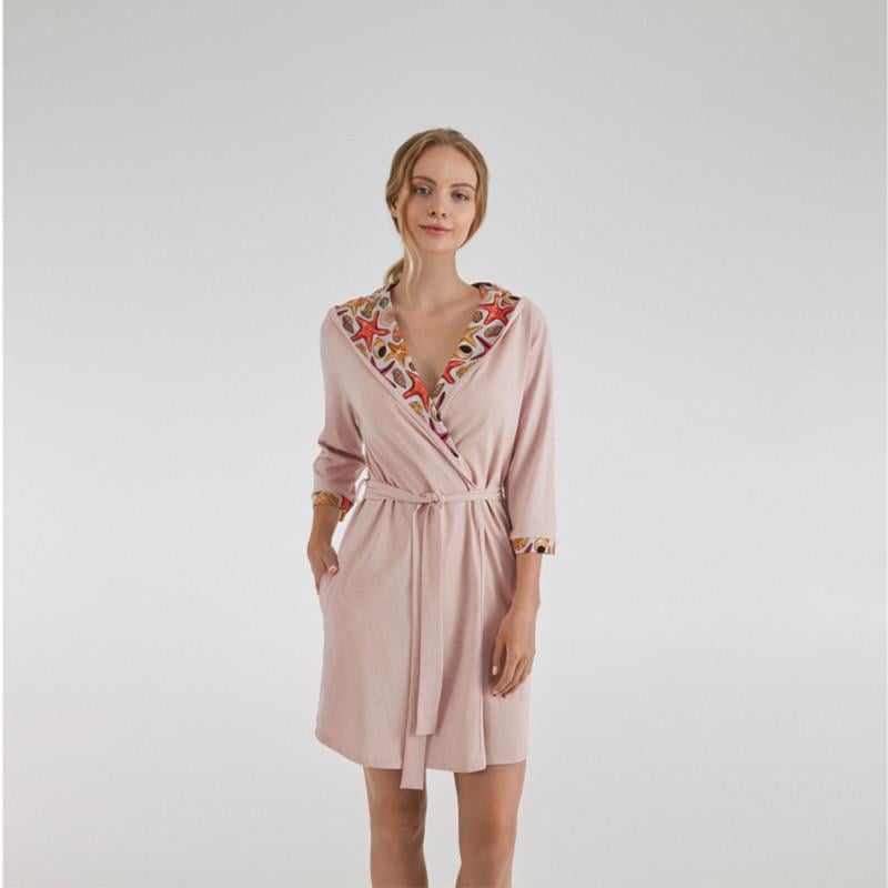 Халат домашний женский Ellen L Бежевый (LGK 202/02/01)