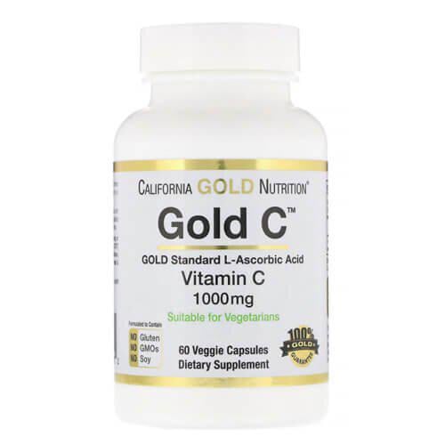 Вітамін С CGN Gold Vitamin C 1000 мг 60 caps (CGN-00931)