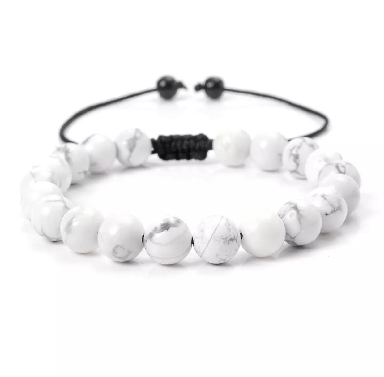 Браслет з кахолонгу на затяжці р. 14 (80029)