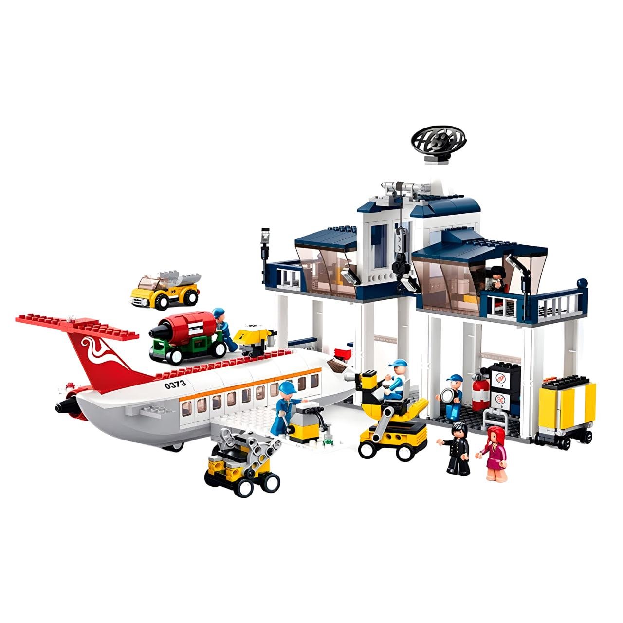 Конструктор Sluban Авиационная технозона 810 деталей (M38-B0373)