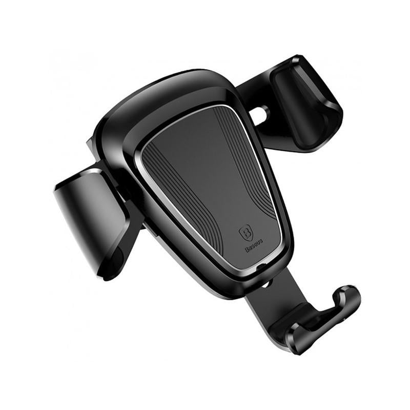 Автодержатель Baseus Gravity Car Mount Black для смартфона вращение на 360 градусов мин 63 мм maх 88 мм - фото 5