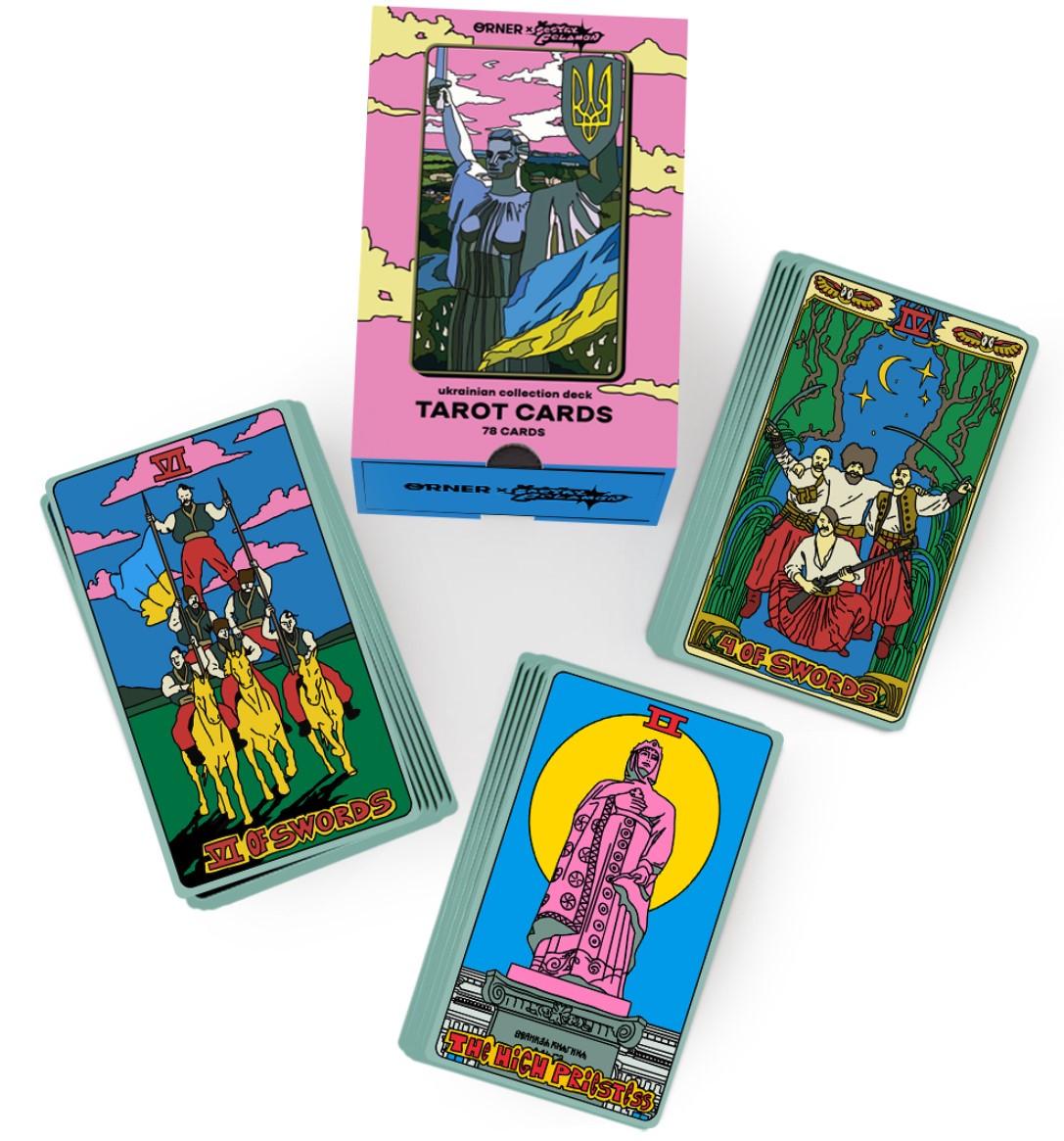 Карти Таро Sestry Feldman українська лімітована серія (orner-1745) - фото 4 Карти Таро Sestry Feldman українська лімітована серія (orner-1745) - фото 4