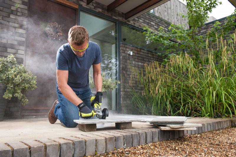 Болгарка кутова шліфувальна Ryobi R18AG7-0 ONE+ (5133002852) - фото 3 Болгарка кутова шліфувальна Ryobi R18AG7-0 ONE+ (5133002852) - фото 3