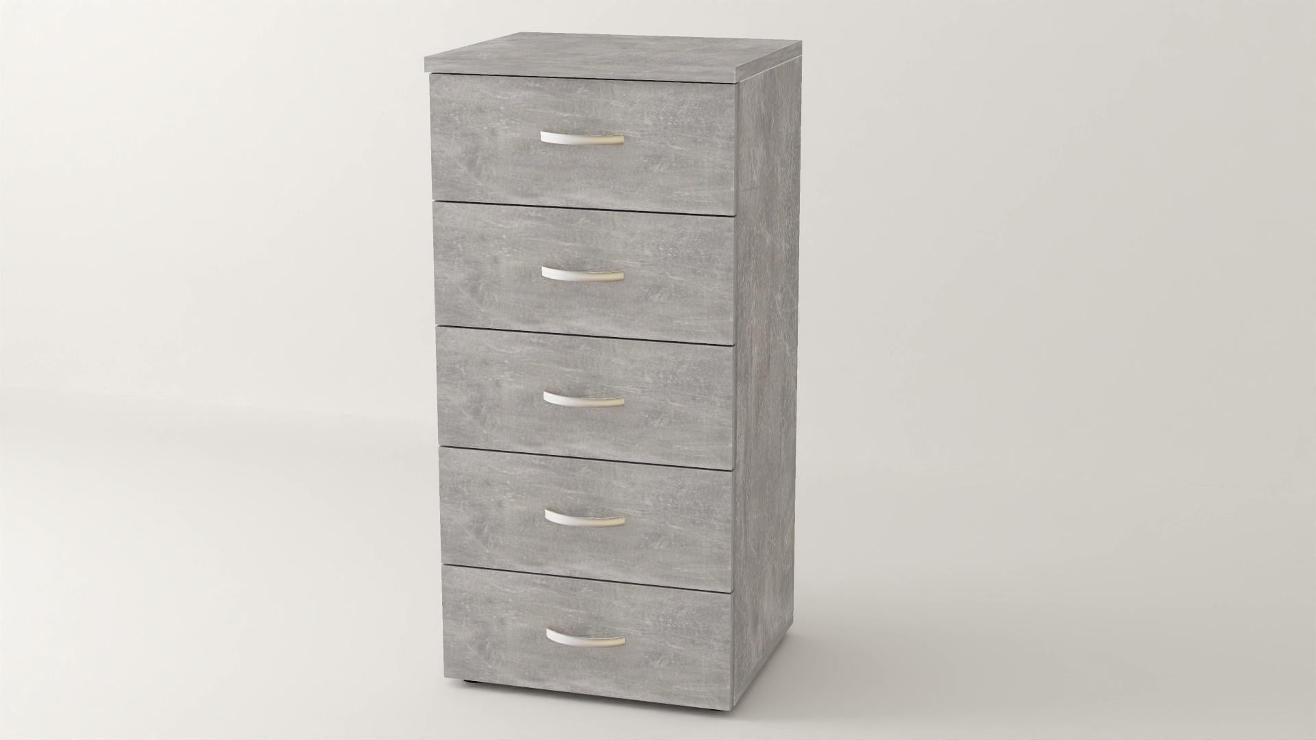 Комод Алекса ВК-5 65х38х90 см Индастриал