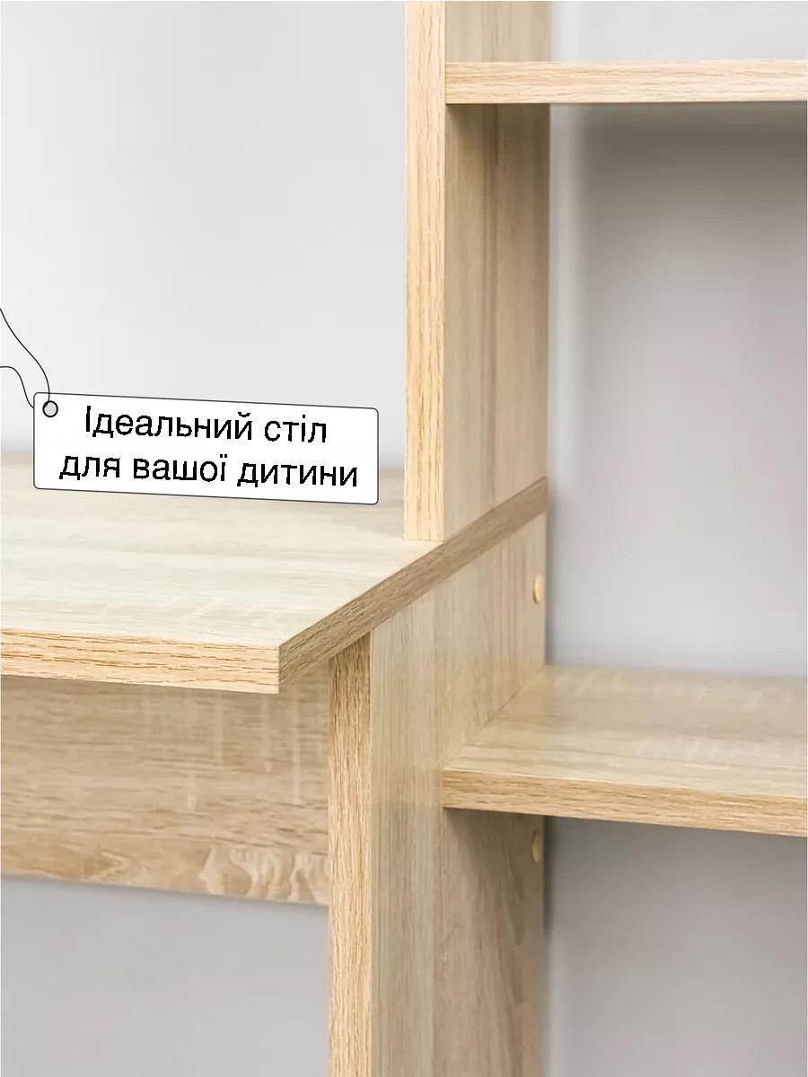 Стіл комп'ютерний Klick-System 2в1 стіл-стелаж СЛ-79 Дуб сонома (СЛ-79-Дс) - фото 2 Стіл комп'ютерний Klick-System 2в1 стіл-стелаж СЛ-79 Дуб сонома (СЛ-79-Дс) - фото 2