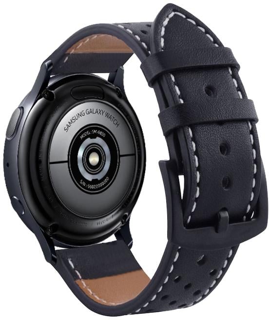 Ремешок кожаный Classico для Galaxy Watch Active 2 40/44 мм Black (16949)