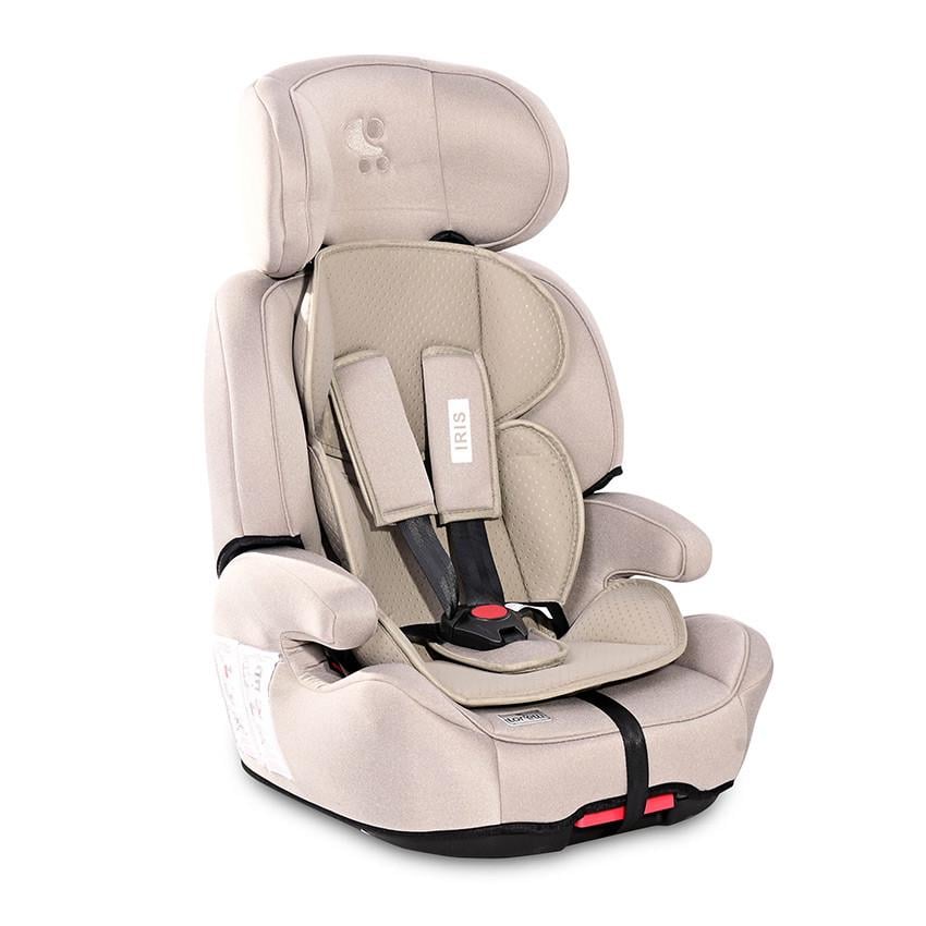 Автокрісло Lorelli Iris isofix 9-36 кг Світло-бежевий (10071242115)