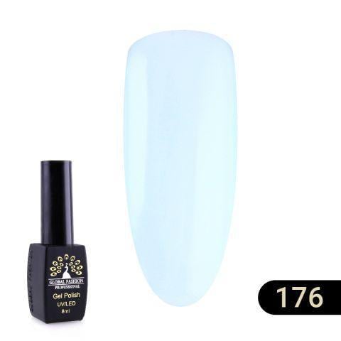 Гель-лак Global Fashion Black elite 176