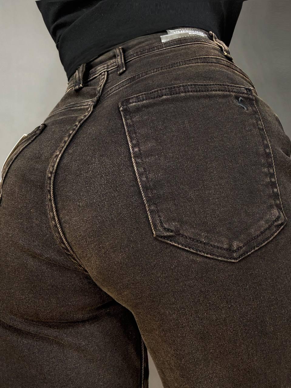 Джинси жіночі Sherocco 3321 mom relax стрейчеві р. 32 Коричневий (5882) - фото 2 Джинси жіночі Sherocco 3321 mom relax стрейчеві р. 32 Коричневий (5882) - фото 2