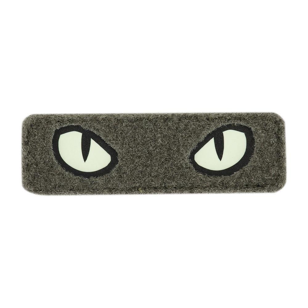 Нашивка M-Tac Cat Eyes Type 2 Laser Cut Ranger Green/GID Нашивка M-Tac Cat Eyes Type 2 Laser Cut Ranger Green/GID
