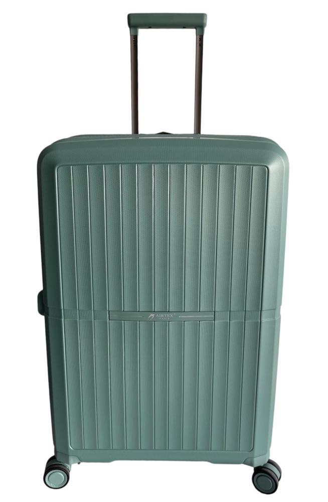 Валіза велика Airtex 249 поліпропілен L М'ятний - фото 1