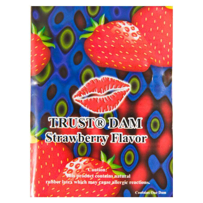 Салфетка латексная Latex Dental Dams Strawberry 1 шт. (SX1266) - фото 2