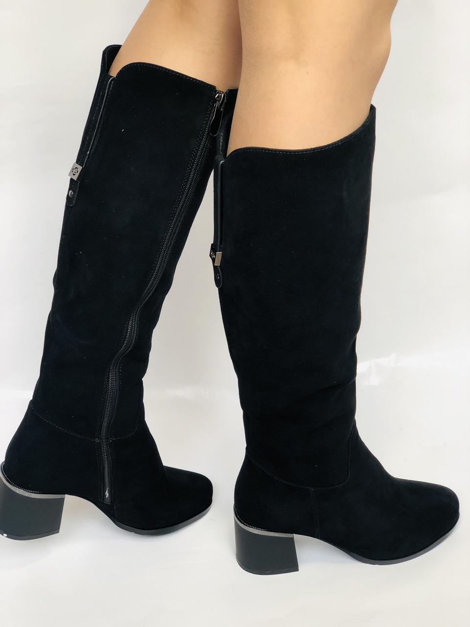 Сапоги женские зимние Blue Tempt р. 38 24,5 см Черный (2387) - фото 2 Сапоги женские зимние Blue Tempt р. 38 24,5 см Черный (2387) - фото 2