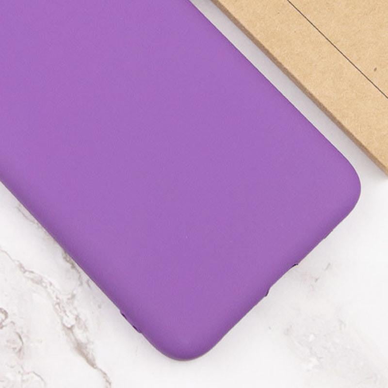 Протиударний чохол Silicone Cover Lakshmi Full Camera (AA) для Samsung Galaxy A23 4G  Фіолетовий / Purple - фото 2