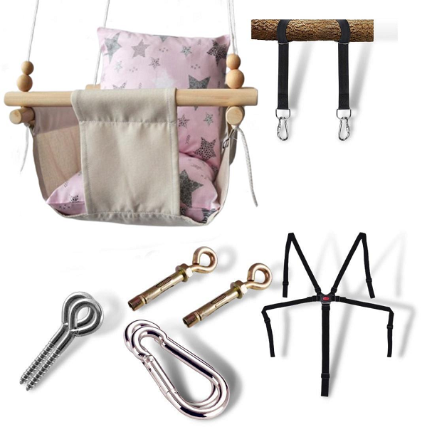 Дитяча гойдалка Infancy Зефірний зорепад Молочний (10143088)