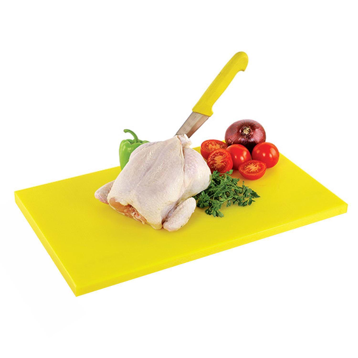 Доска разделочная Yelkar Plastik острые края HACCP YP 1301 300х400х10 мм Yellow Доска разделочная Yelkar Plastik острые края HACCP YP 1301 300х400х10 мм Yellow