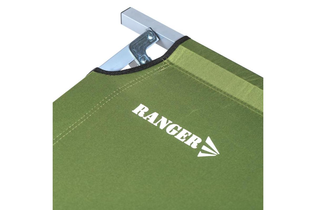 Туристичне ліжко Ranger Military Steel RA 5518 43х189х72,5 см Зелений (50000818) - фото 2 Туристичне ліжко Ranger Military Steel RA 5518 43х189х72,5 см Зелений (50000818) - фото 2