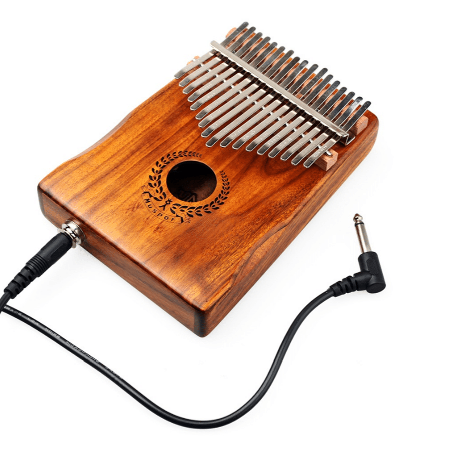 Калимба с функцией подключения к усилителю Muspor Коричневый