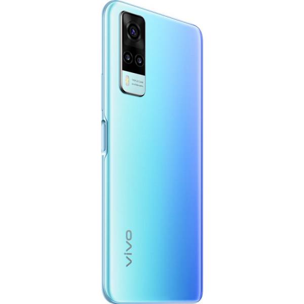 Смартфон ViVo Y31 4/64GB Dual Sim Ocean Blue - фото 7