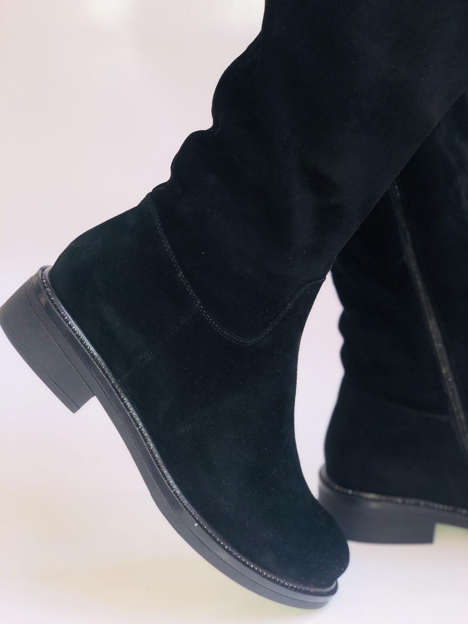 Сапоги женские зимние Molka р. 39 25,0 см Черный (2324) - фото 7