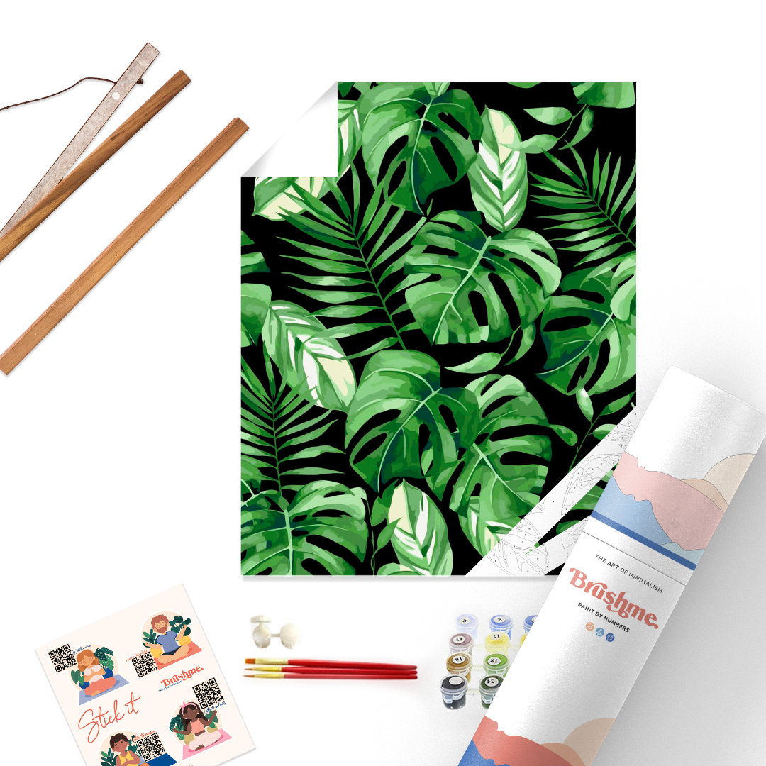 Картина за номерами Brushme BST1003 40x50 см у тубусі Картина за номерами Brushme BST1003 40x50 см у тубусі