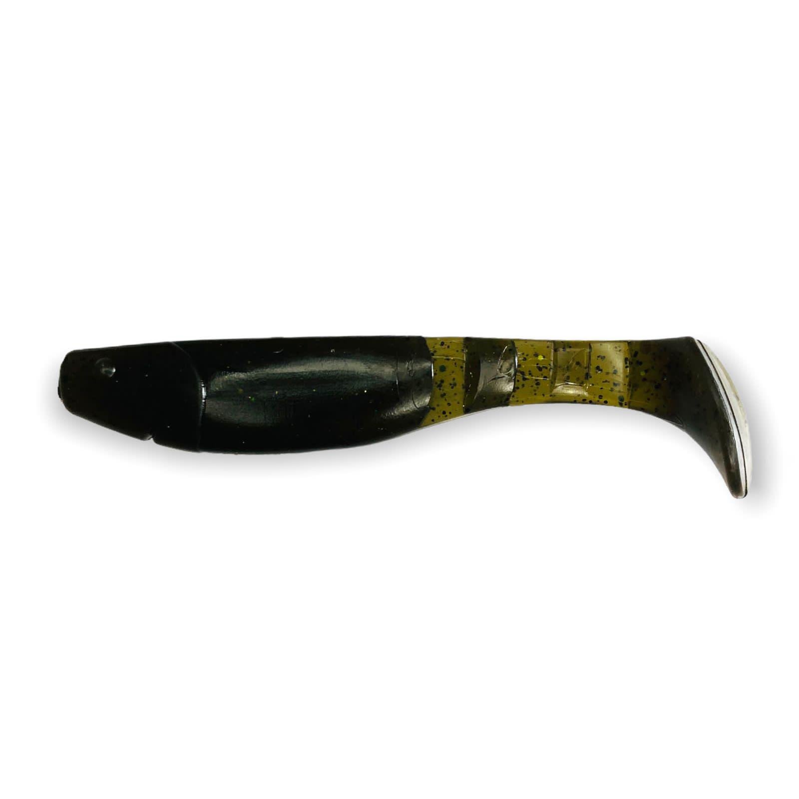 Приманки Big Baits Hoof речная серия 4,2" 4 шт. # 106 Green Pumpkin (2425106)