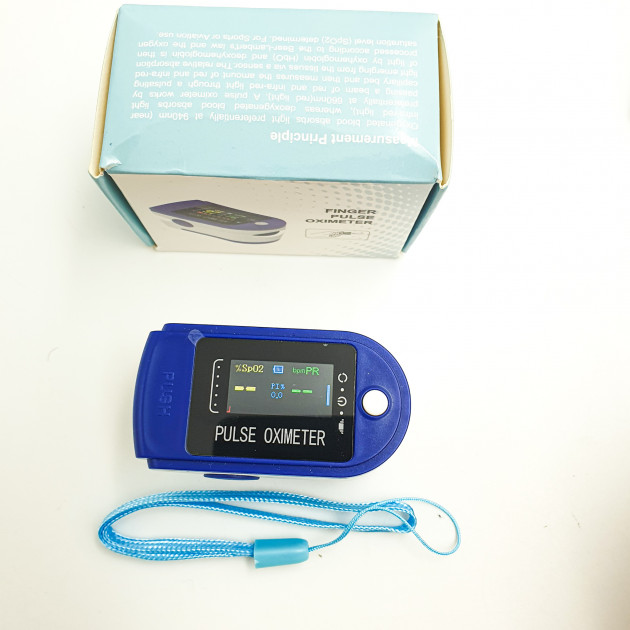 Пульсоксиметр на палець UKC Pulse Oximeter 807 з монітором кисню в крові і автоматичним відключенням - фото 4