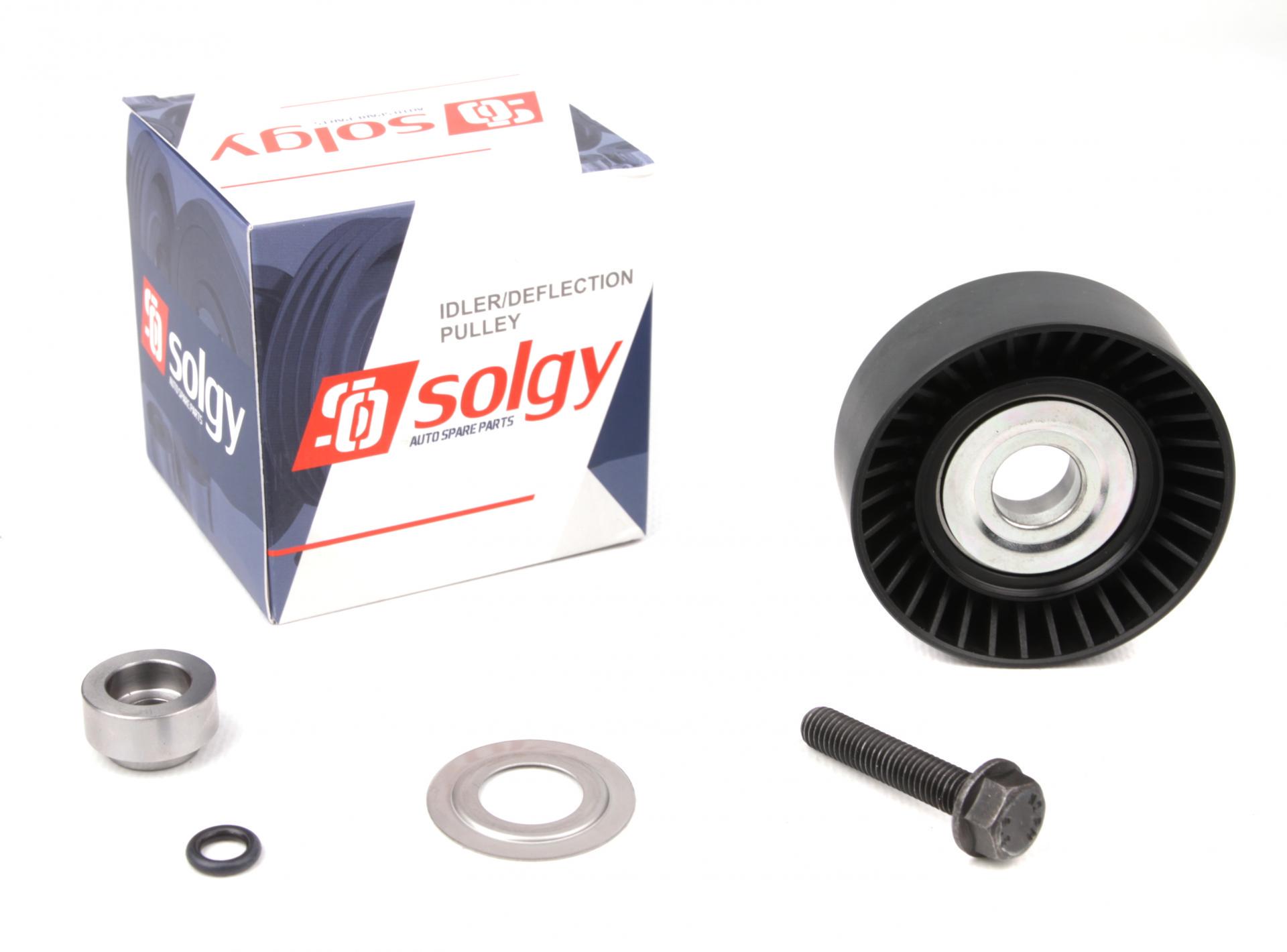 Ролик генератора SOLGY Ford Focus/Fiesta/C-Max/Transit 1.5-1.6 EcoBoost 10-паразитный 70x25 мм (110122 SOLGY)