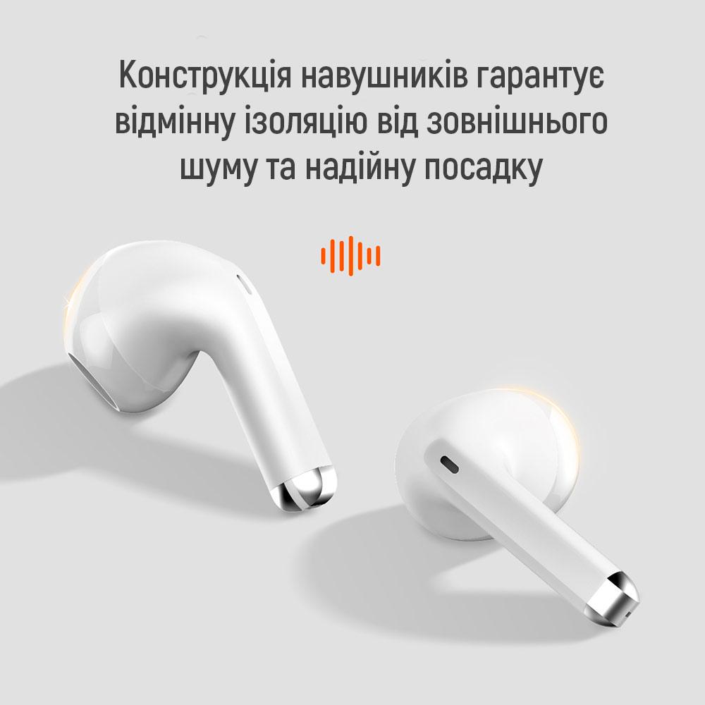 Навушники СolorWay Slim TWS-2 Earbuds White (CW-TWS2WT) - фото 9